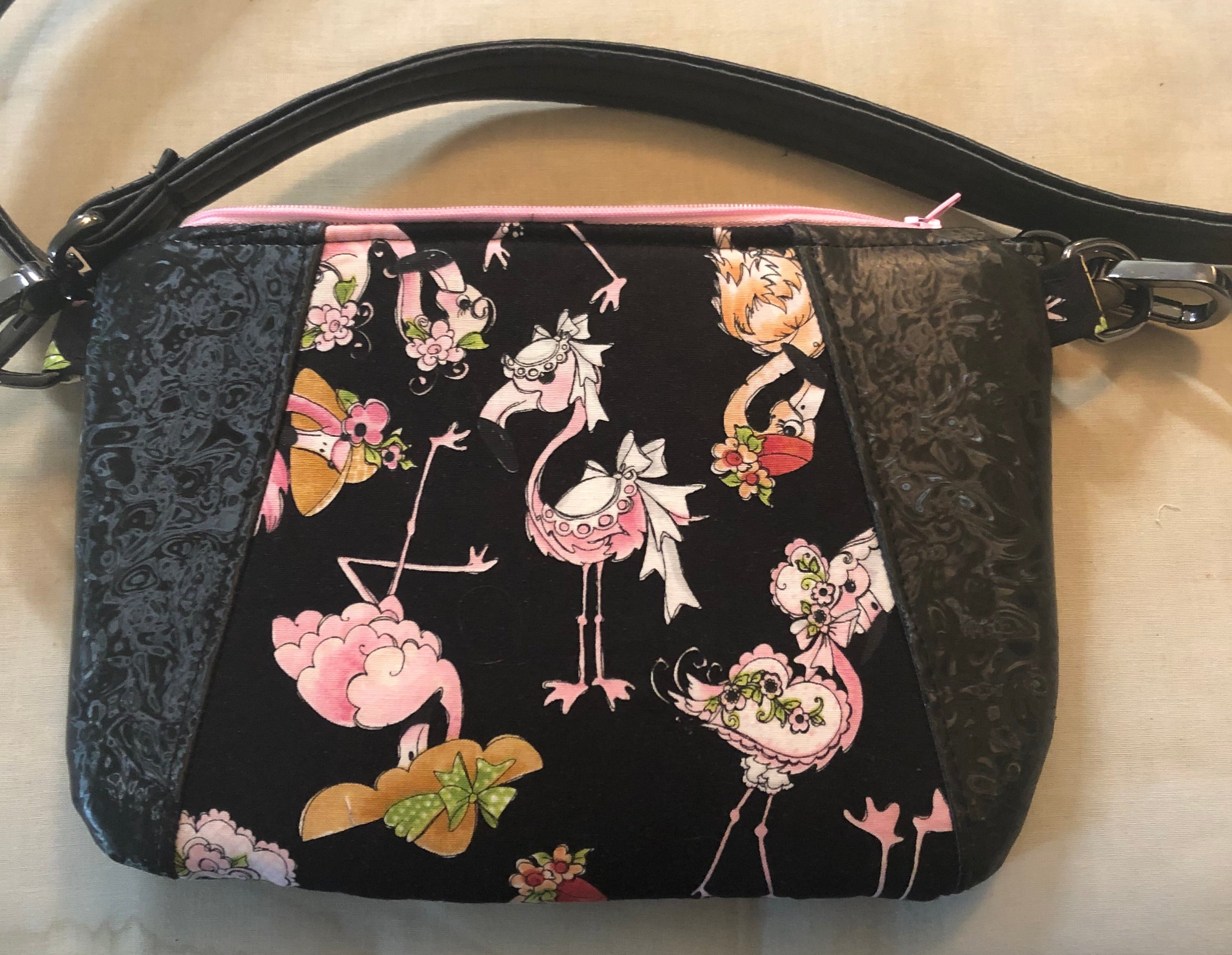 Pink Flamingo Shoulder Bag