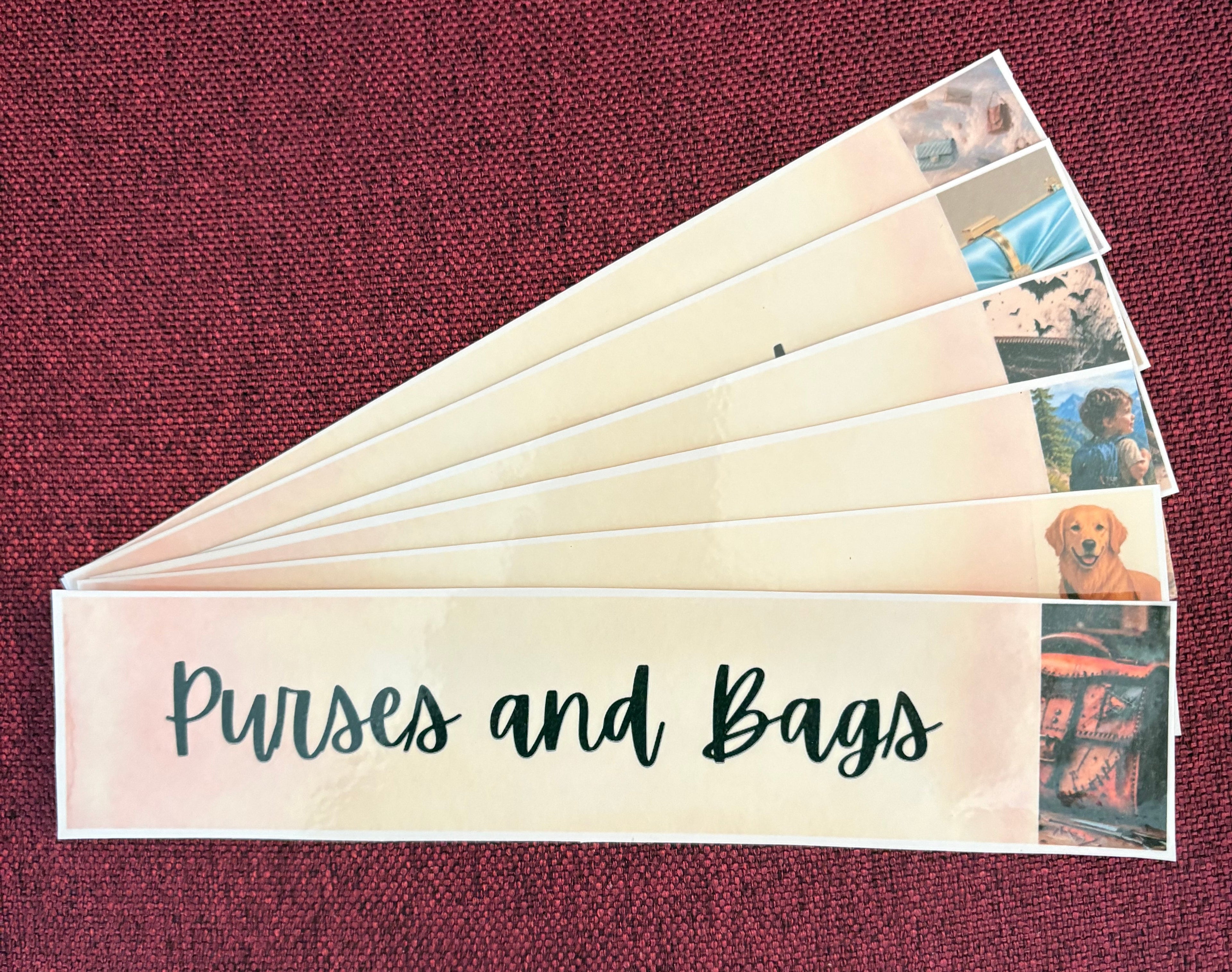 Bookmarks for Workbook